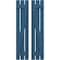 Ekena Millwork Americraft 3-Board (2 Batten) Wood Spaced Board-n-Batten Shutters w/ Z-Bar, ARW102SB311X77HBH, PR ARW102SB311X77HBH - alternate 1